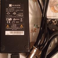 caricabatterie per batteria a litio 