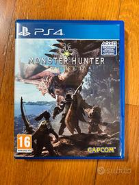 Monster Hunter World PS4 originale