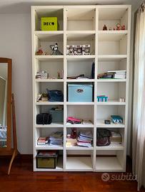 Libreria legno laccato