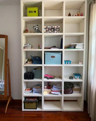 Libreria legno laccato