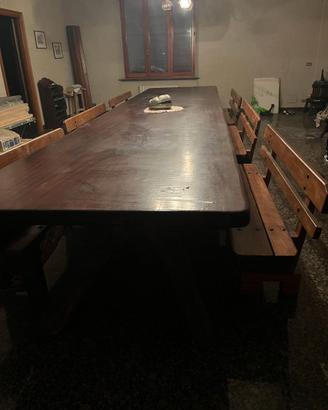 Tavolo pezzo unico, 6 metri