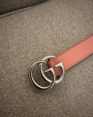 Gucci Kids Cintura con fibbia GG