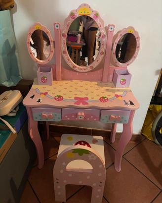 Consolle trucco per bambini