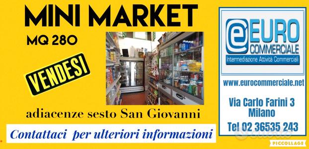 072/23 Minimarket adiacenze Sesto San Giovanni