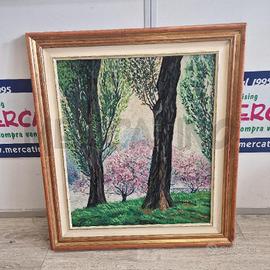 QUADRO OLIO SU MASONITE A FIRMA MICHELE DE STEFANO