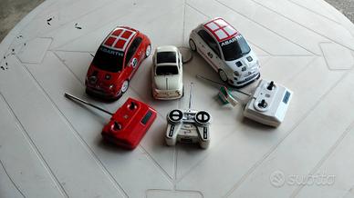 tre macchinine Fiat 500