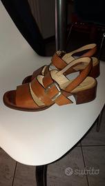 Sandali in cuoio Zamagni