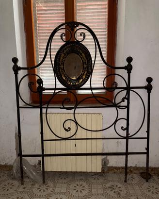 Testate letto matrimoniale antiche fine 800