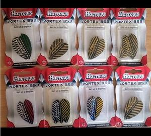 8 Ricambi alette per freccette Harrows Vortex 353