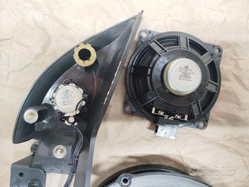 Impianto audio 3 vie golf 5