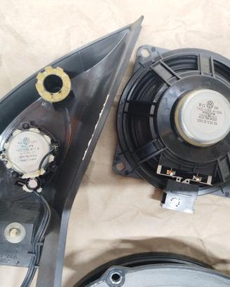Impianto audio 3 vie golf 5