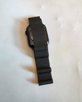 APPLE WATCH S7 45 con esim , GPS,  maglia milanese