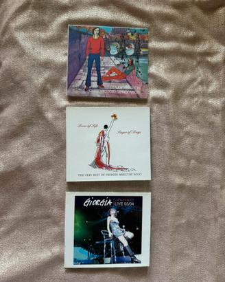 Lotto 3 CD/DVD NUOVI (Mercury, Baglioni, Giorgia)