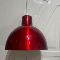 lampadario rosso