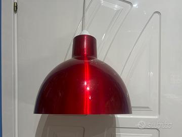 lampadario rosso