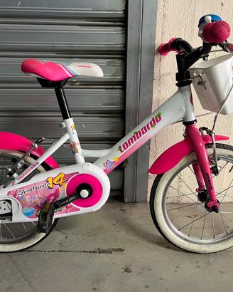Bicicletta Lombardo 14" bambina