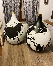 Damigiane mappamondo