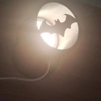 Bat Segnale batman action figure led lights lampad