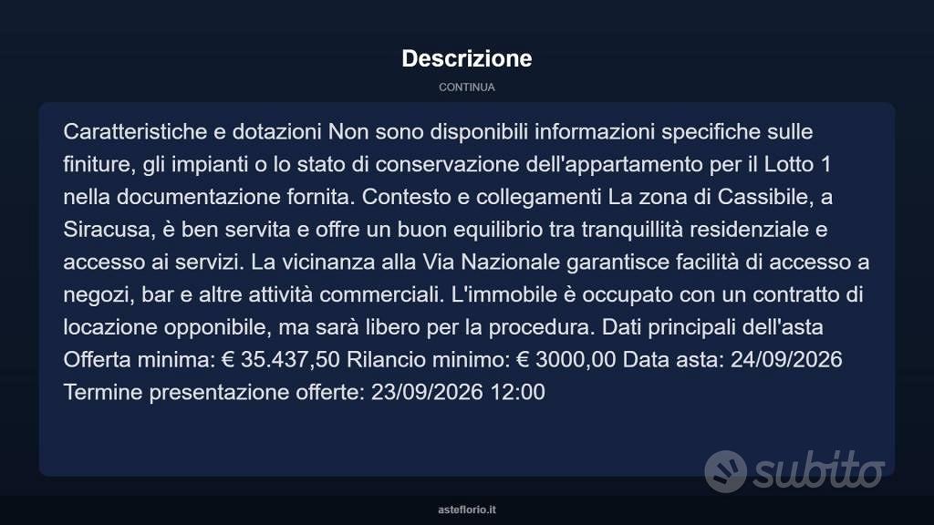 Appartamento – SR - Vista 3
