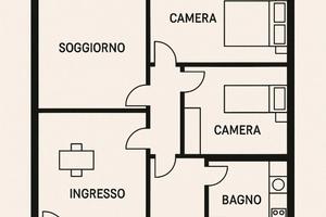 CASE ROSSE - Ampio trilocale - LIBERO SUBITO