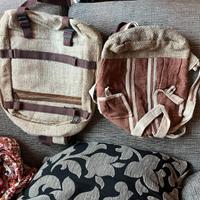 Assortimento borse in canapa