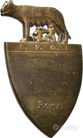 Distintivo Roma SPQR VEIII Lupa Gemelli Raro R