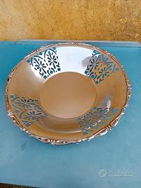 vassoio in acciaio diametro 27cm