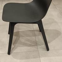 4 sedie plastica IKEA 