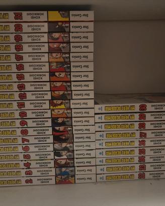 My hero accademia serie + romanzo film