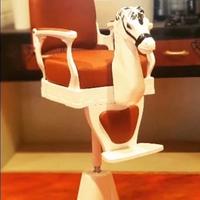 Poltrona barbiere “cavalluccio “