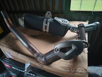 scarico completo per Yamaha tenere' 700