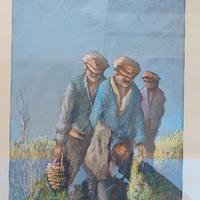 Quadro Contadini in Calabria