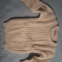 Maglione color panna 