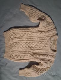 Maglione color panna 