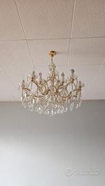 lampadario in cristallo ottimi condizioni 