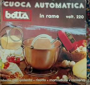 Paiolo Rame Elettrico BOTTA F26 - Nuovo con Scatol