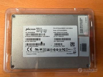Disco SSd sata 2,5 da 250 gb - Micron