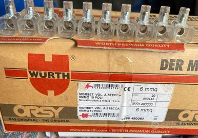 40 stecche da 10 morsetti volanti da 6mmq