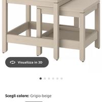 HAVSTA Set di 2 tavolini
