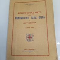 Ricordi di una visita alla monumentale badia greca
