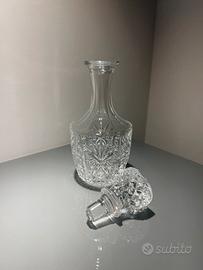 Bottiglia vetro cristallo per liquori