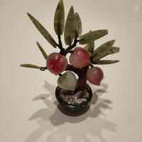 29 mini alberi decorativi in polvere di giada