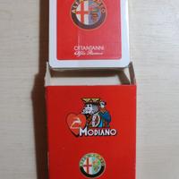 Mazzo carte da poker ALFA ROMEO MODIANO - Nuovo