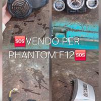 KIT CARENE E PEZZI VARI PHANTOM F12 MALAGUTI 