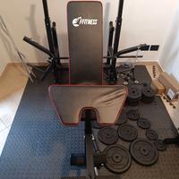 ACCESSORI PALESTRA panca, dischi, bilancieri