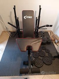 ACCESSORI PALESTRA panca, dischi, bilancieri