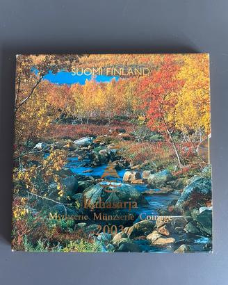 Suomi Finland Rahasarja 2003 - 8 monete + medaglia