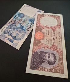 Banconote 10.000 Lire Italiane 