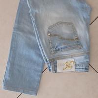 KOCCA jeans donna 27 strass slim fit