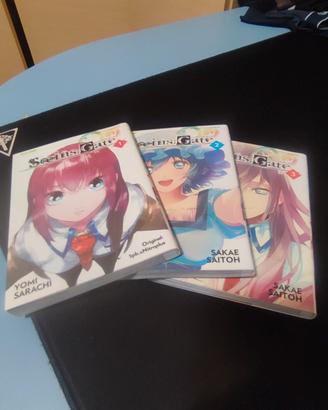 manga steins gate 3 volumi